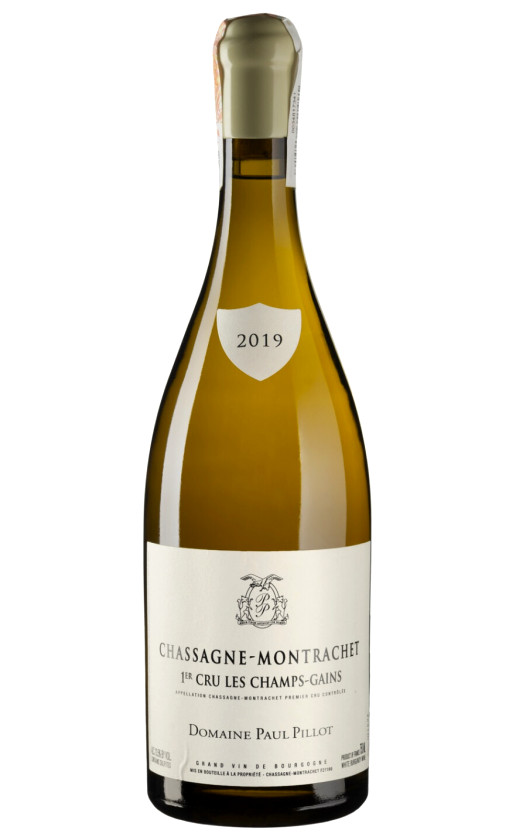 Вино Domaine Paul Pillot Chassagne-Montrachet 1-er Cru Les Champs-Gains 2019