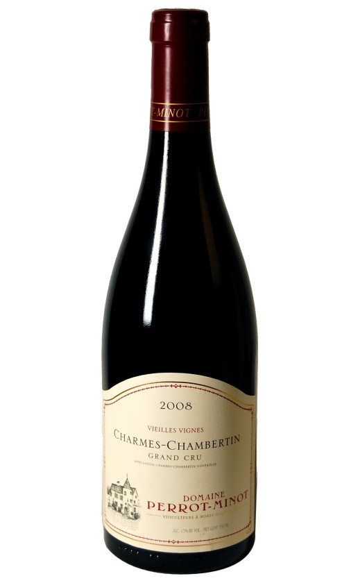 Wine Domaine Perrot Minot Charmes Chambertin Grand Cru Vieilles Vignes 2008