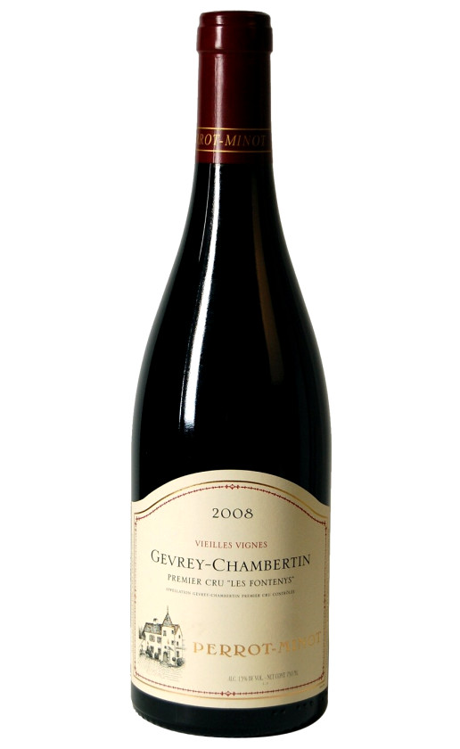 Wine Domaine Perrot Minot Gevrey Chambertin Premier Cru Les Fontenys 2008