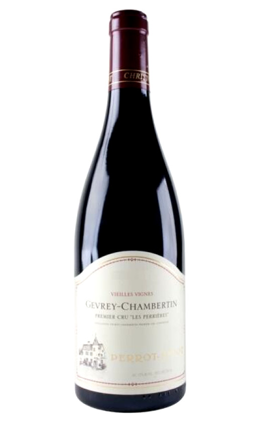 Wine Domaine Perrot Minot Gevrey Chambertin Premier Cru Les Perrieres Vieilles Vignes 2008