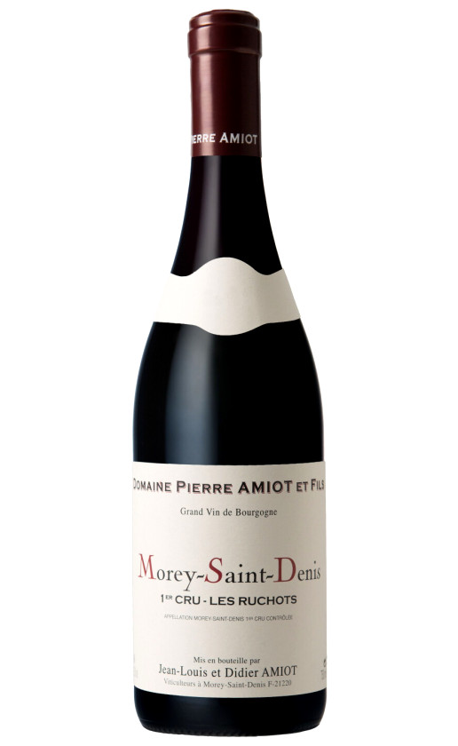 Вино Domaine Pierre Amiot et Fils Morey-Saint-Denis 1er Cru Les Ruchots 2018