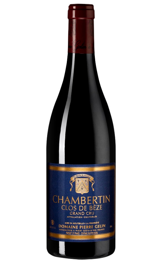 Wine Domaine Pierre Gelin Chambertin Clos De Beze Grand Cru 2016