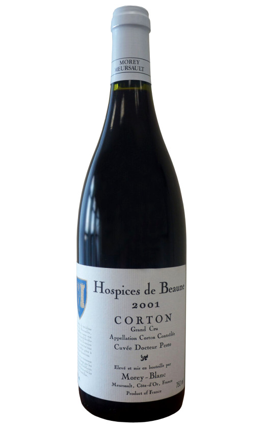 Wine Domaine Pierre Morey Hospices De Beaune Corton Grand Cru Cuvee Docteur Peste 2001