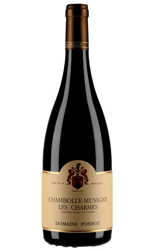 Вино Domaine Ponsot Chambolle-Musigny 1er Cru Les Charmes 2014
