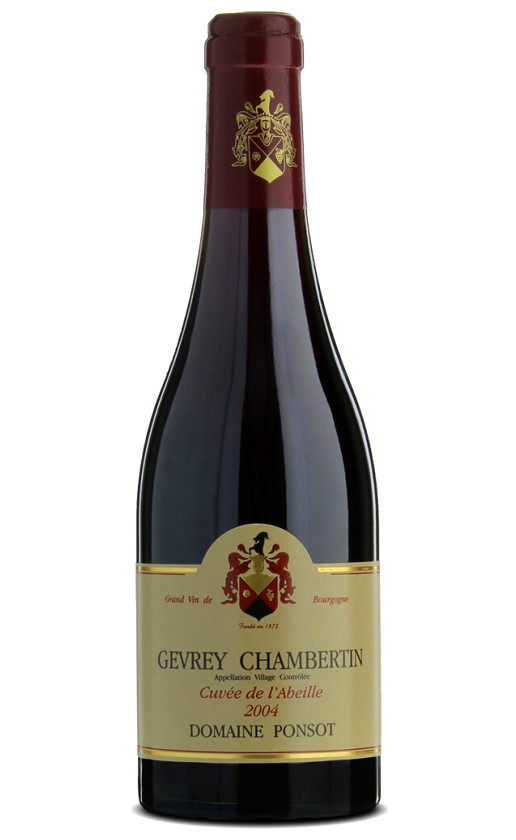 Вино Domaine Ponsot Gevrey-Chambertin Cuvee de l'Abeille 2004