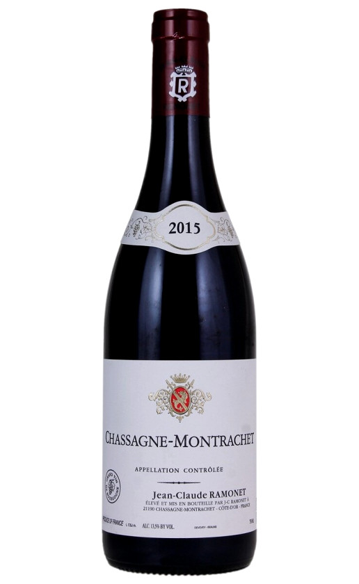 Wine Domaine Ramonet Chassagne Montrachet Rouge 2015