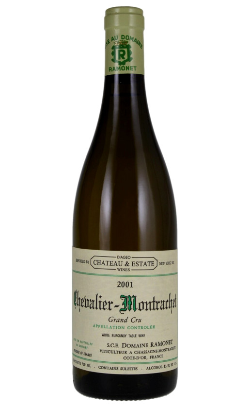 Wine Domaine Ramonet Chevalier Montrachet Grand Cru 2001