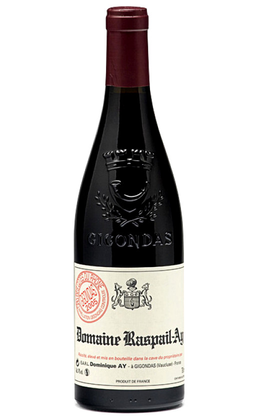 Вино Domaine Raspail-Ay Gigondas 2007