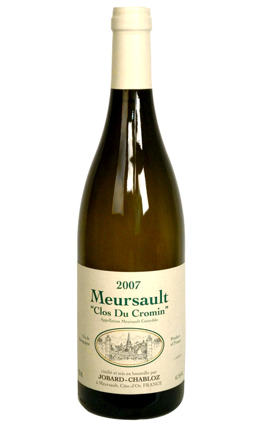 Wine Domaine Remi Jobard Mersault Clos Du Cromin 2007