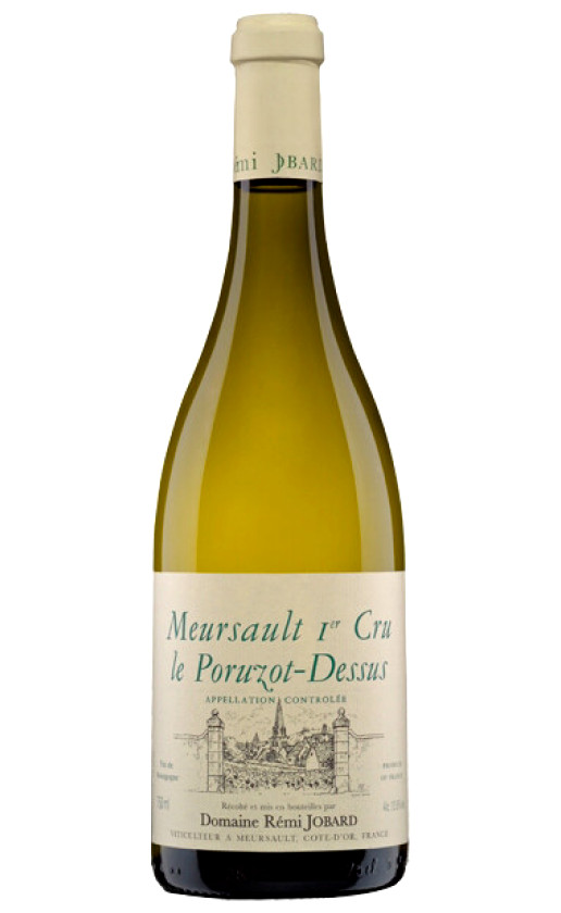 Wine Domaine Remi Jobard Meursault 1Er Cru Le Poruzots Dessus 2017