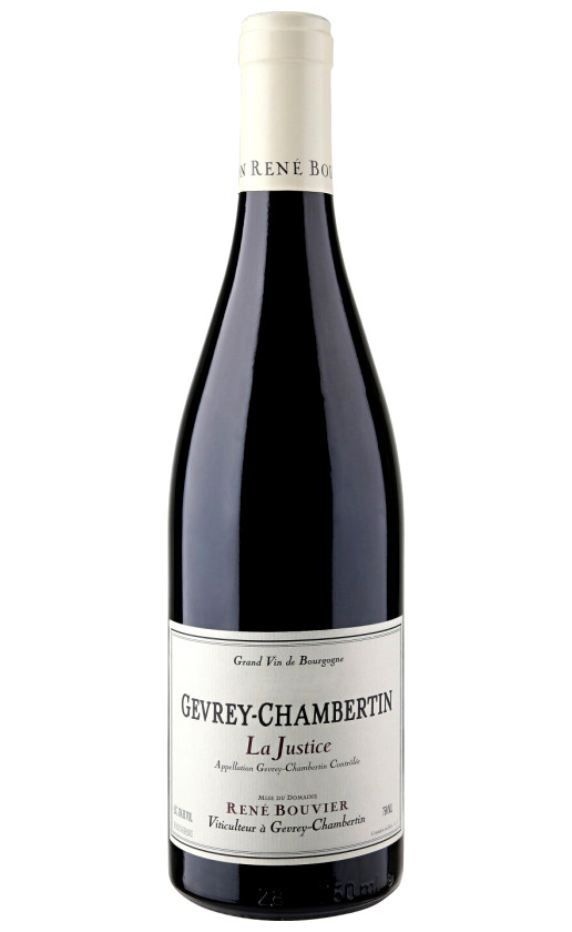 Вино Domaine Rene Bouvier Gevrey-Chambertin La Justice 2012
