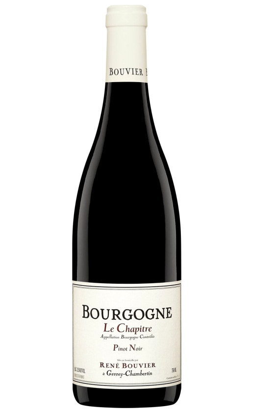 Wine Domaine Rene Bouvier Le Chapitre Bourgogne 2011