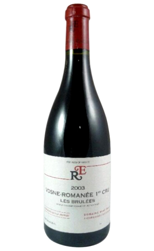 Wine Domaine Rene Engel Vosne Romanee 1Er Cru Les Brulees 2003
