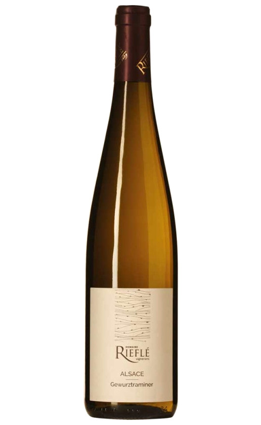Wine Domaine Riefle Gewurztraminer Alsace 2018