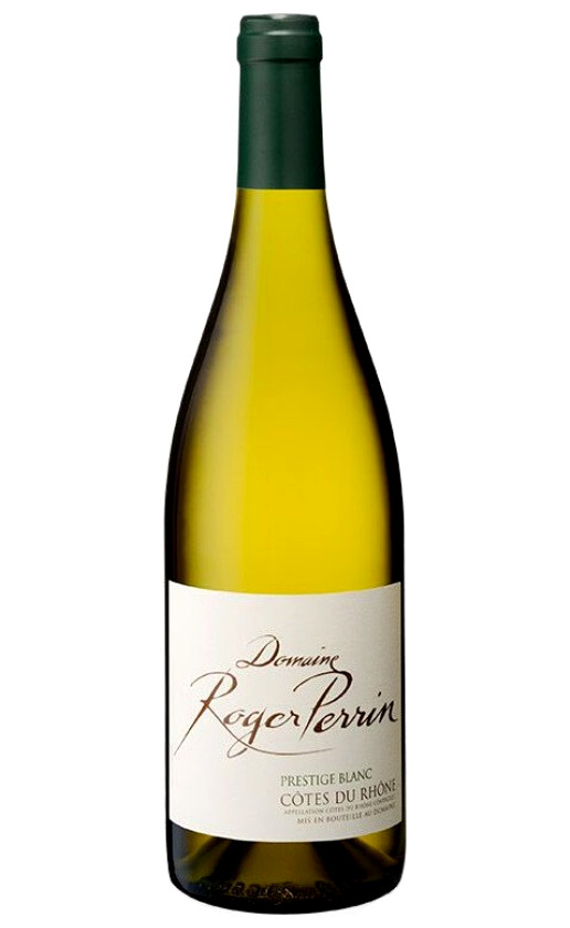 Wine Domaine Roger Perrin Prestige Blanc Cotes Du Rhone 2019