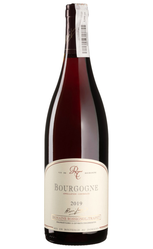 Wine Domaine Rossignol Trapet Bourgogne 2019