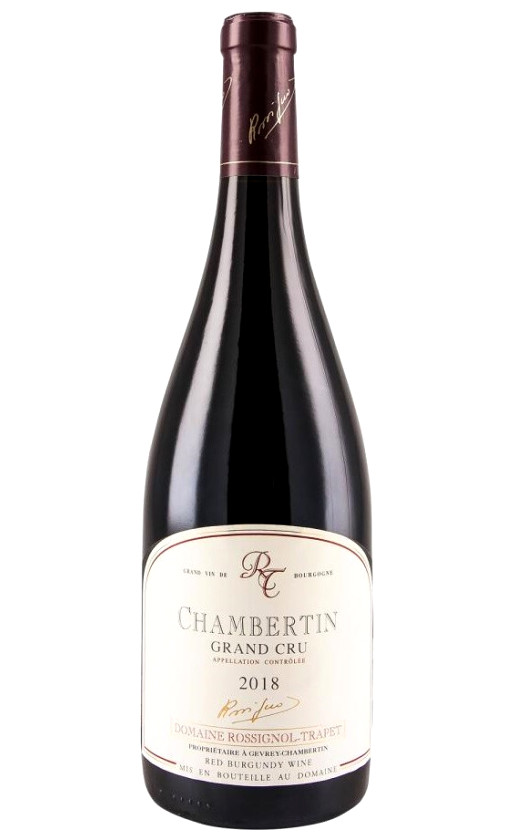 Вино Domaine Rossignol-Trapet Chambertin Grand Cru 2018
