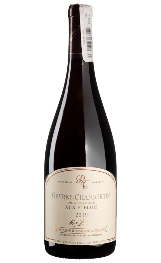 Wine Domaine Rossignol Trapet Gevrey Chambertin Aux Etelois 2019