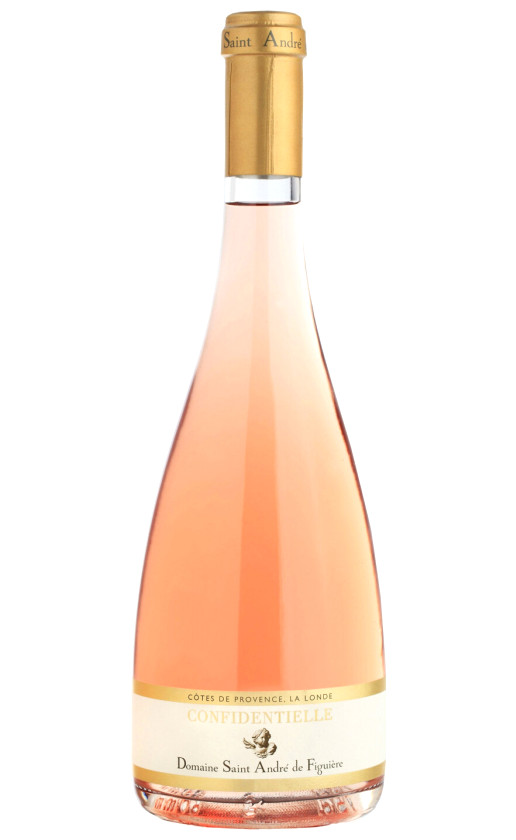 Wine Domaine Saint Andre De Figuiere Confidentielle Rose Cotes De Provence 2013