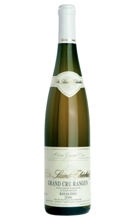 Вино Domaine Schoffit Riesling Alsace Grand Cru Rangen de Thann Clos St Theobald Vendage Tardive 2006