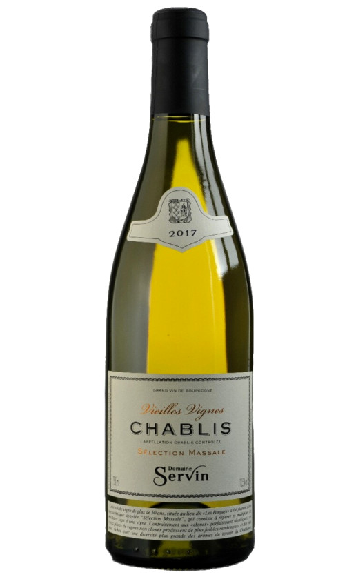 Wine Domaine Servin Chablis Vieilles Vignes Selection Massale 2017