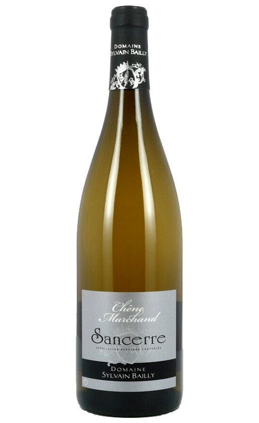 Wine Domaine Sylvain Bailly Chene Marchand Sancerre Blanc 2019