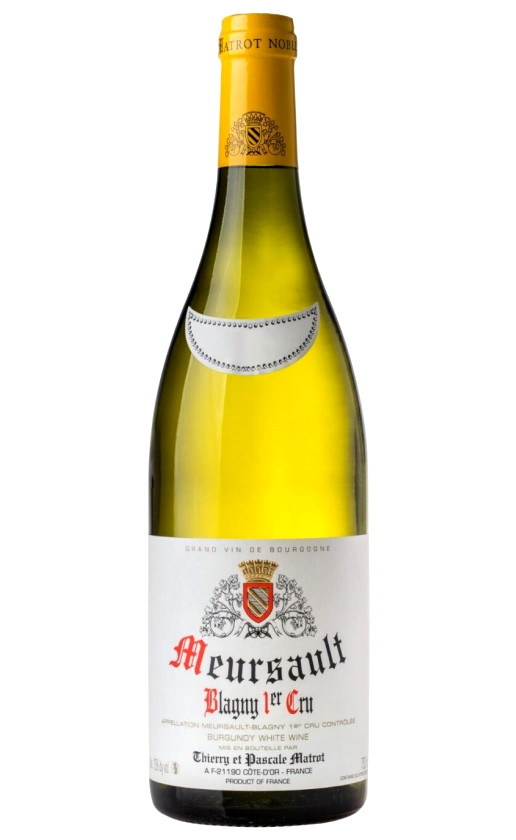 Вино Domaine Thierry et Pascale Matrot Meursault-Blagny 1er Cru 2017