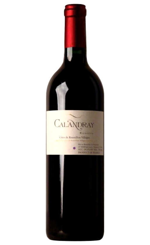 Wine Domaine Thunevin Calvet Calandray Cotes Du Roussillon Reserve 2010