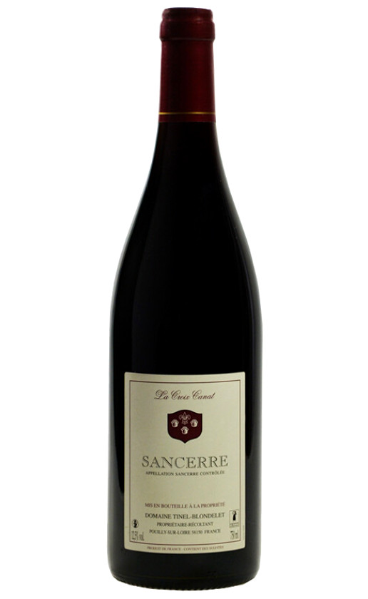 Wine Domaine Tinel Blondelet Sancerre Rouge 2017
