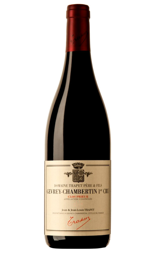 Вино Domaine Trapet Pere Fils Gevrey-Chambertin 1er Сru Clos Prieur 2009