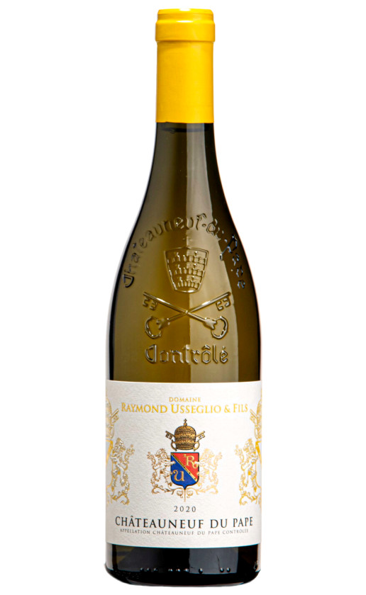 Wine Domaine Usseglio Raymond Fils Chateauneuf Du Pape Blanc 2020