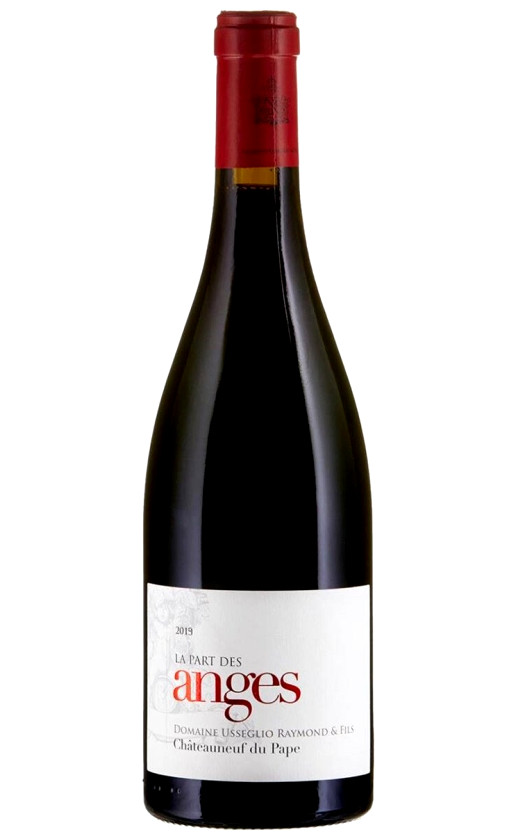 Wine Domaine Usseglio Raymond Fils La Part Des Anges Chateauneuf Du Pape 2019
