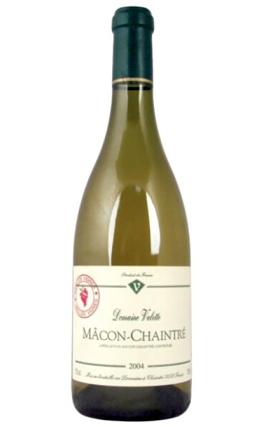 Wine Domaine Valette Macon Chaintre Vieilles Vignes 2004