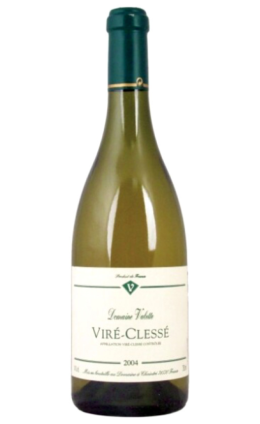 Wine Domaine Valette Vire Clesse 2004