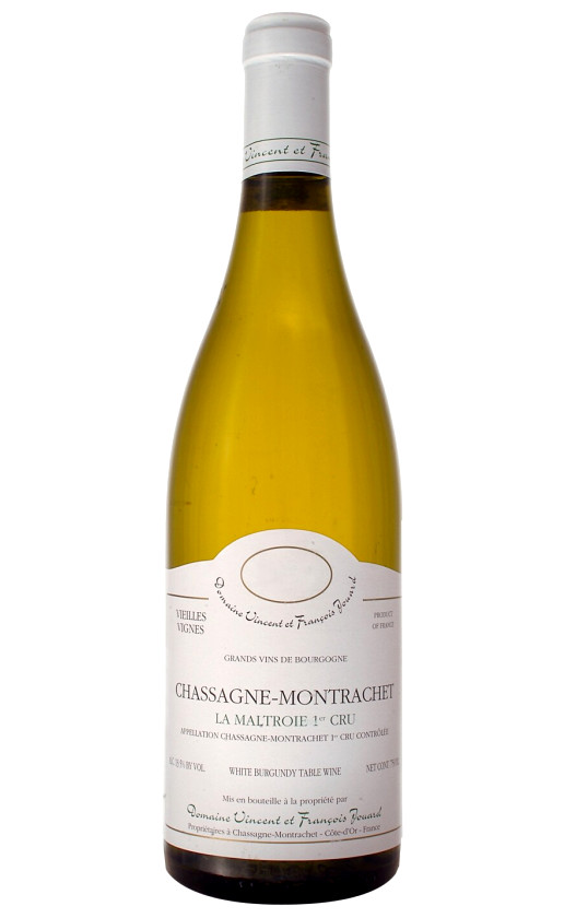 Вино Domaine Vincent et Francois Jouard Chassagne-Montrachet 1-er Cru La Maltroye 2007