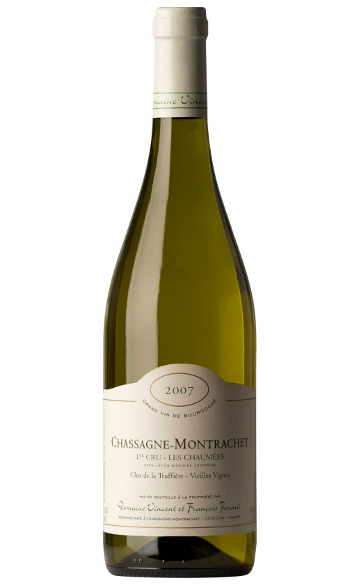 Wine Domaine Vincent Et Francois Jouard Chassagne Montrachet 1 Er Cru Les Chaumees 2007