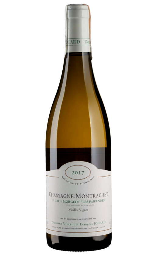 Wine Domaine Vincent Et Francois Jouard Chassagne Montrachet 1 Er Cru Morgeot Les Fairendes 2017