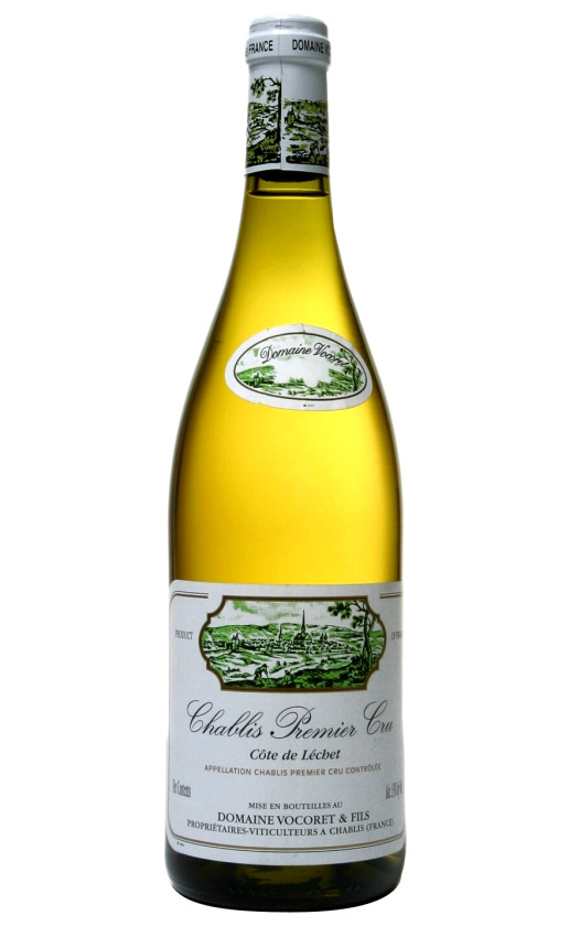 Вино Domaine Vocoret Cote de Lechet Chablis 1-er Cru 2019