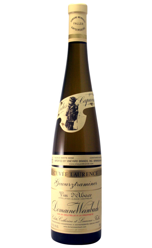 Wine Domaine Weinbach Gewurztraminer Cuvee Laurence 2019