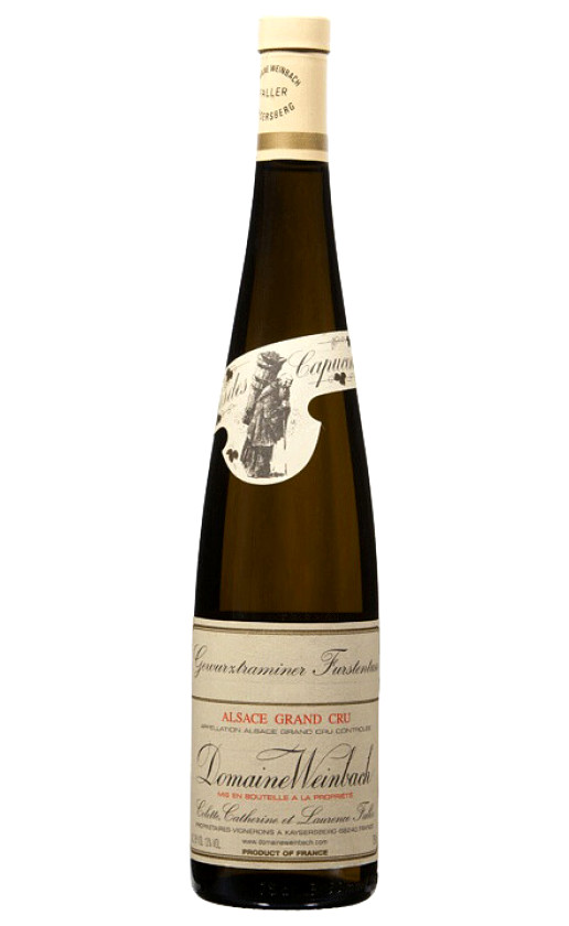 Wine Domaine Weinbach Gewurztraminer Grand Cru Furstentum Cuvee Laurence 2004
