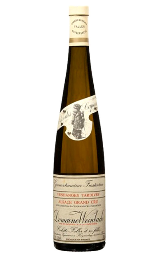 Вино Domaine Weinbach Gewurztraminer Grand Cru Furstentum Vendanges Tardives 2004