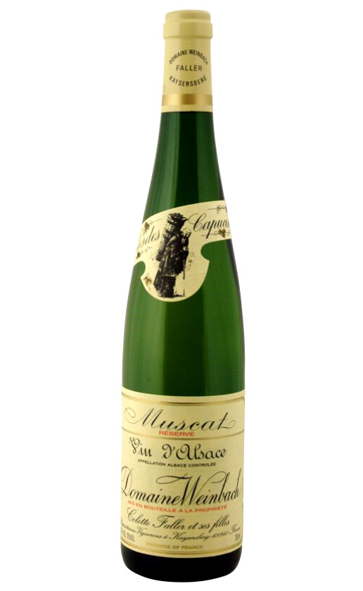 Domaine Weinbach Muscat Reserve 2016