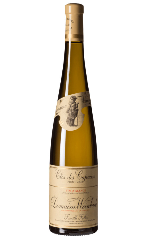 Вино Domaine Weinbach Pinot Gris Clos des Capucins 2019