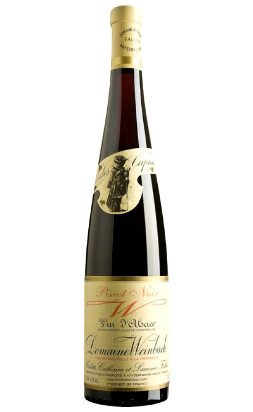 Вино Domaine Weinbach Pinot Noir W 2009