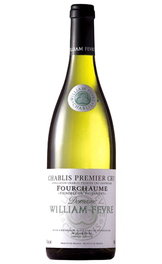 Wine Domaine William Fevre Chablis 1 Er Cru Fourchaume Vignoble De Vaulorent 2008