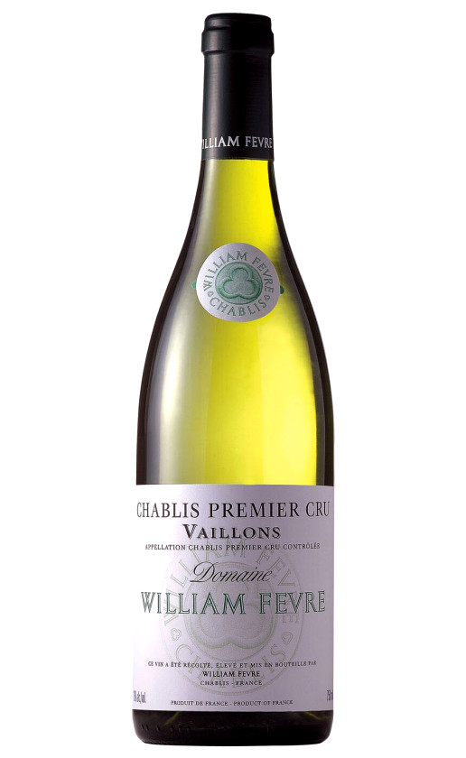 Wine Domaine William Fevre Chablis 1 Er Cru Vaillons 2007