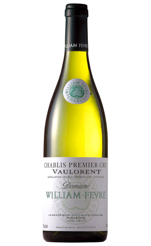 Вино Domaine William Fevre Chablis 1-er Cru Vaulorent 2015