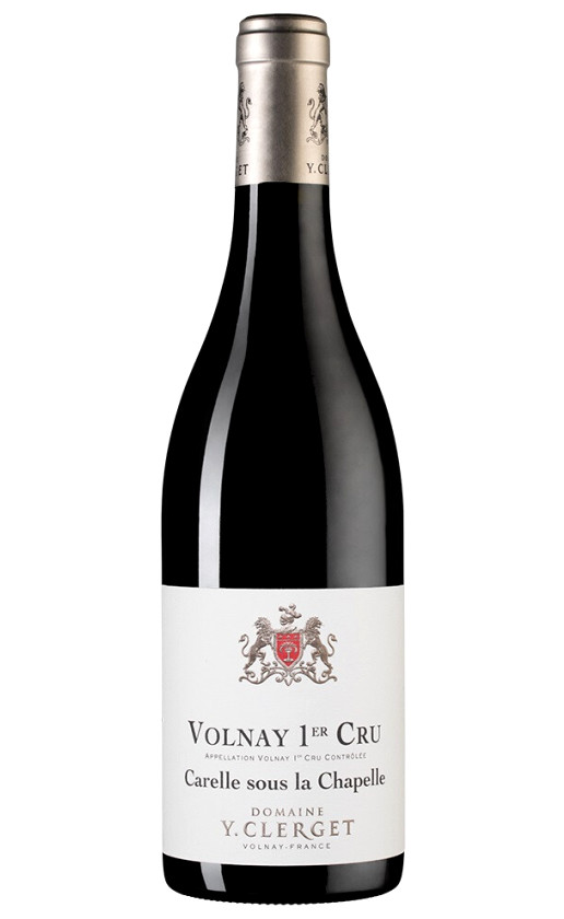 Вино Domaine Yvon Clerget Volnay 1er Cru Carelle sous la Chapelle 2018