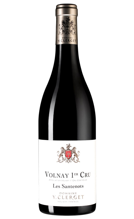 Wine Domaine Yvon Clerget Volnay 1Er Cru Les Santenots 2018