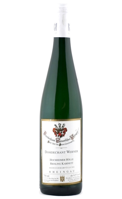Wine Domdechant Werner Hochheimer Holle Riesling Kabinett 2008